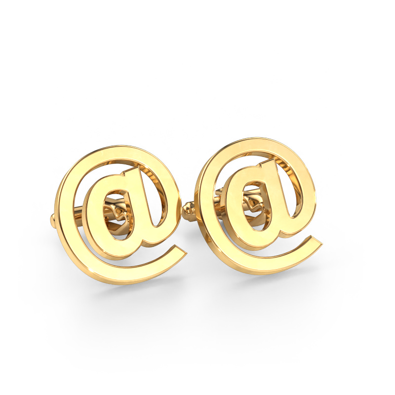 Image of Cufflinks Jarn 585 gold