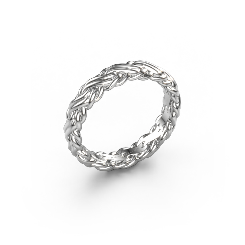 Image of Men's ring Jason 585 white gold
