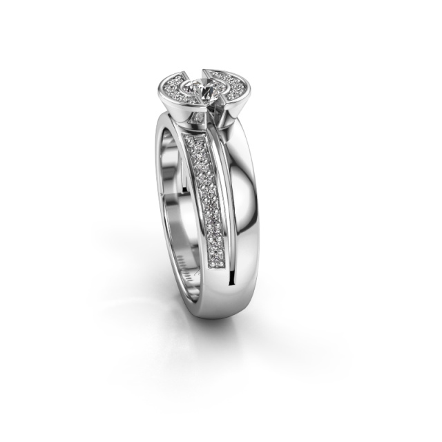 Afbeelding van Ring Jeanet 2 950 platina Lab-grown diamant 0.40 crt