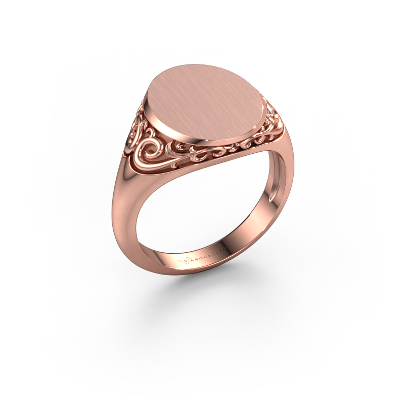 Image of Men's ring Jelle 3 585 rose gold