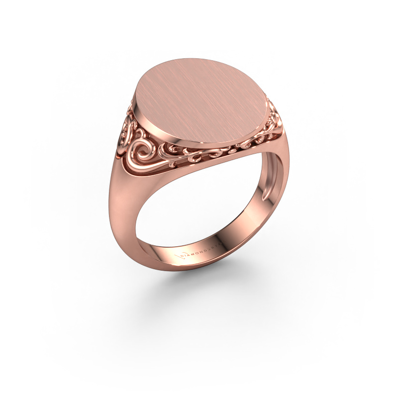 Image of Men's ring Jelle 4 585 rose gold