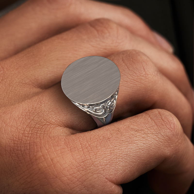 Image of Men's ring Jelle 5 925 silver