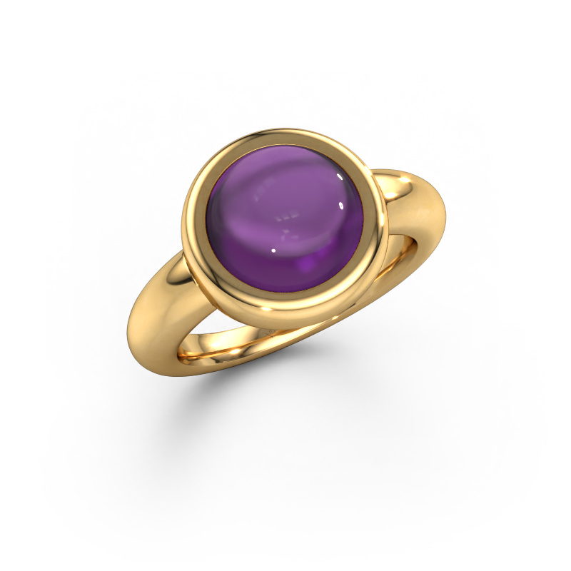 Image of Ring Jenae 585 gold Amethyst 10 mm