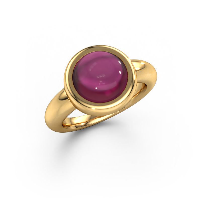 Bild von Ring Jenae 585 Gold Rhodolit 10 mm