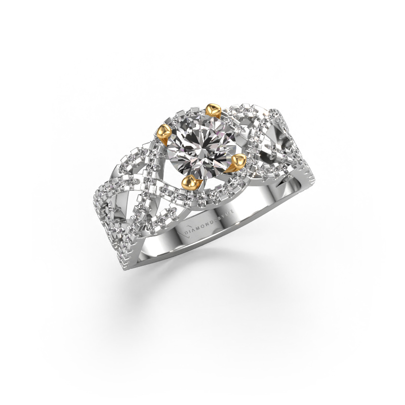 Bild von Ring Jeni 585 Weißgold Lab-grown Diamant 1.523 crt