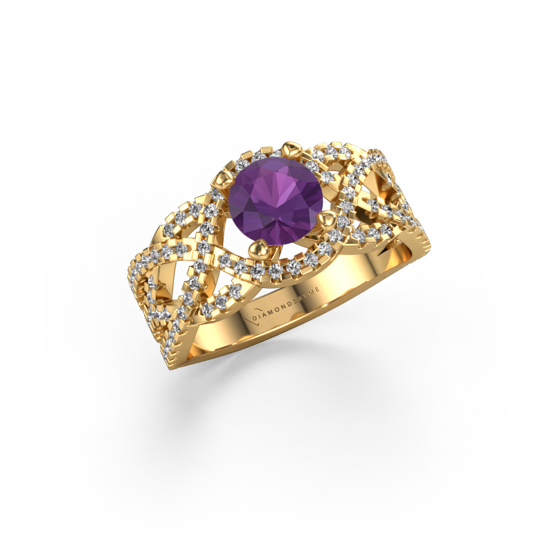 Bild von Ring Jeni 585 Gold Amethyst 6.5 mm