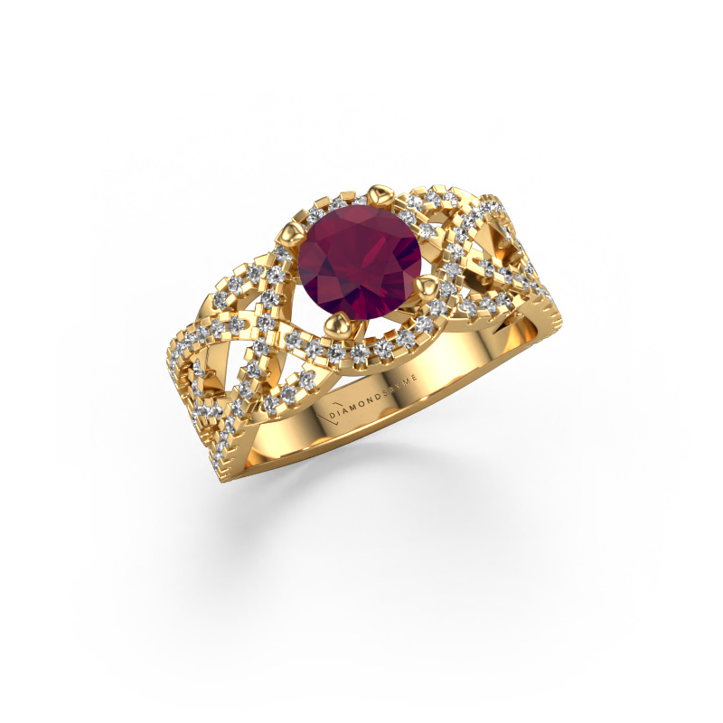 Bild von Ring Jeni 585 Gold Rhodolit 6.5 mm