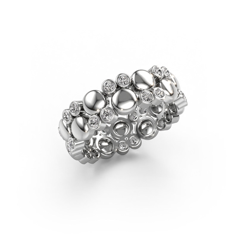 Image of Ring Joanne 585 white gold Lab grown diamond 0.336 crt