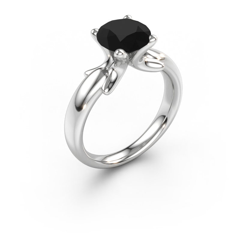 Immagine di Anello Jodie 585 oro bianco Diamante nero 2.40 crt