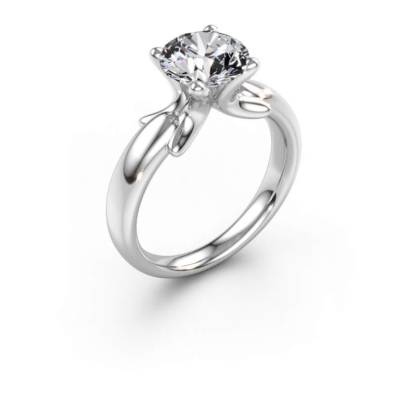 Bild av Ring Jodie 585 vitt guld Diamant 2.00 crt