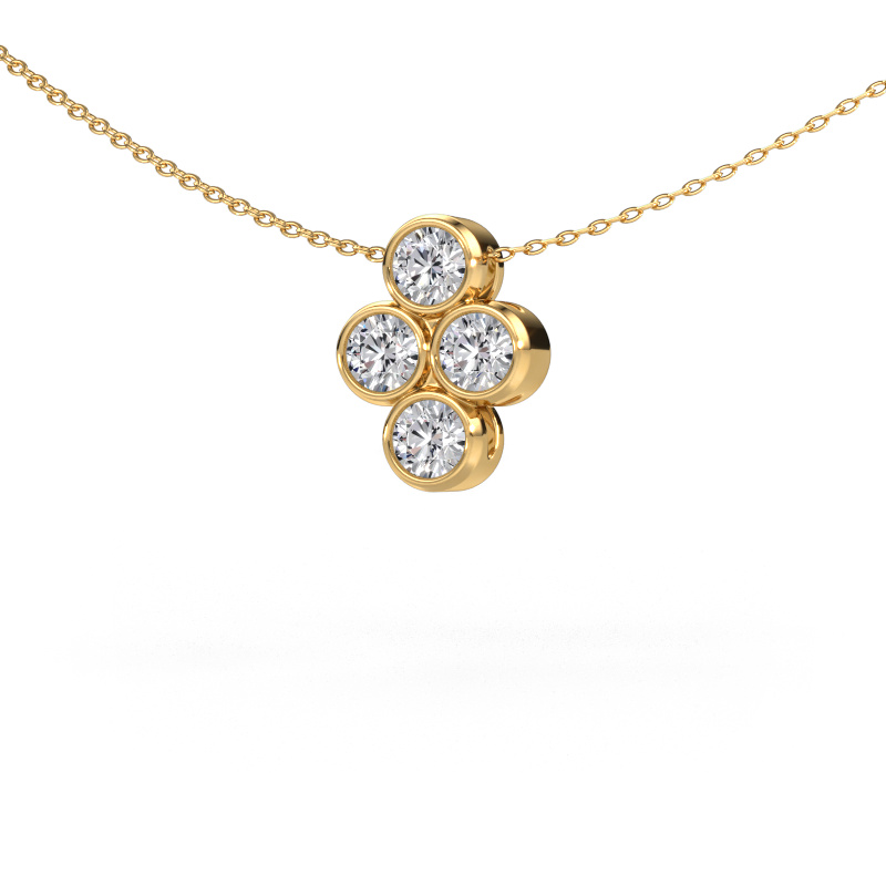 Bild von Anhänger Judi 585 Gold Diamant 1.00 crt