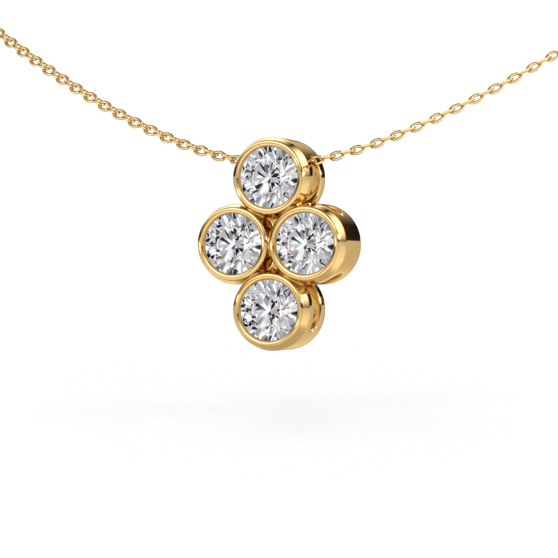 Image of Pendant Judi 585 gold Diamond 2.00 crt