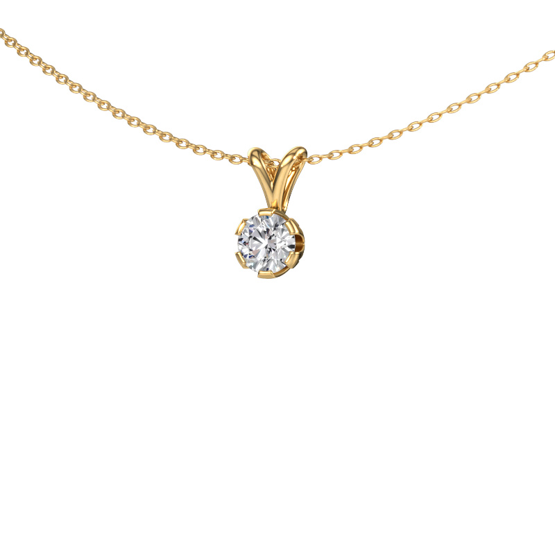 Image of Pendant Julia 585 gold Diamond 0.40 crt