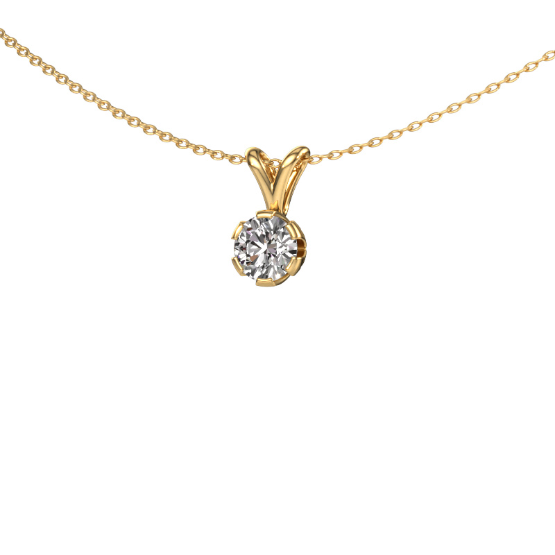 Image of Pendant Julia 585 gold Diamond 0.50 crt