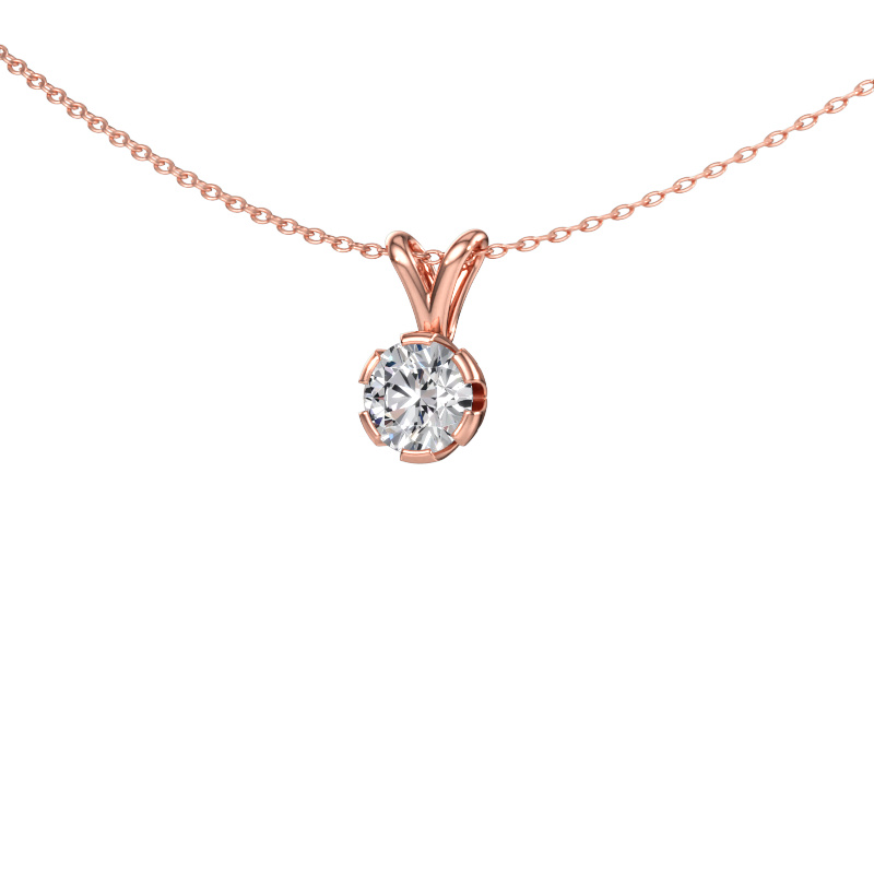 Immagine di Ciondolo Julia 585 oro rosa Diamante 0.70 crt