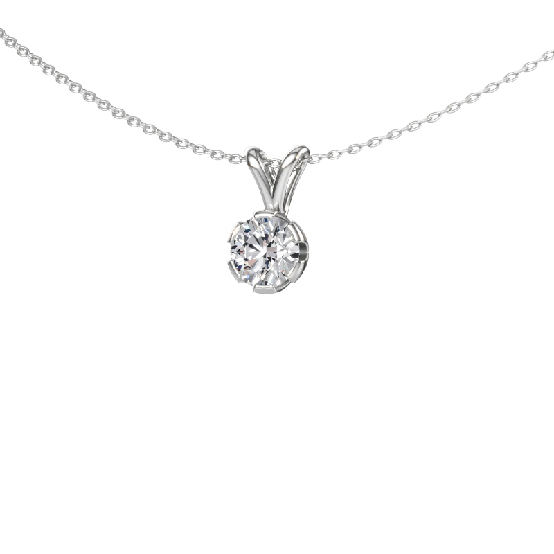 Bild av Hänge Julia 585 vitt guld Labbodlad diamant 0.70 crt