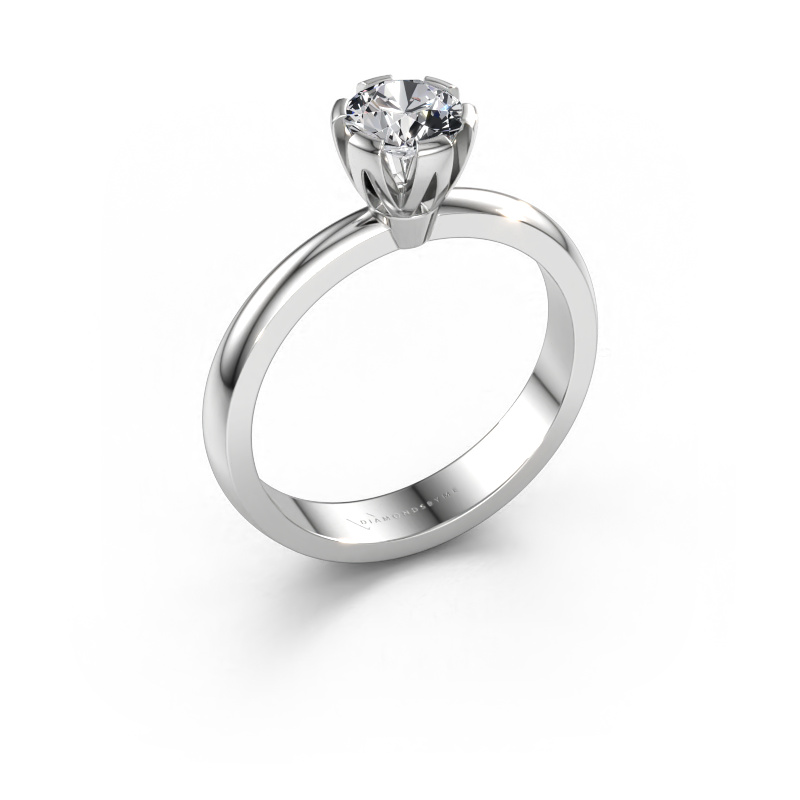 Immagine di Anello di fidanzamento Julia 950 platino Diamante lab grown 0.70 crt