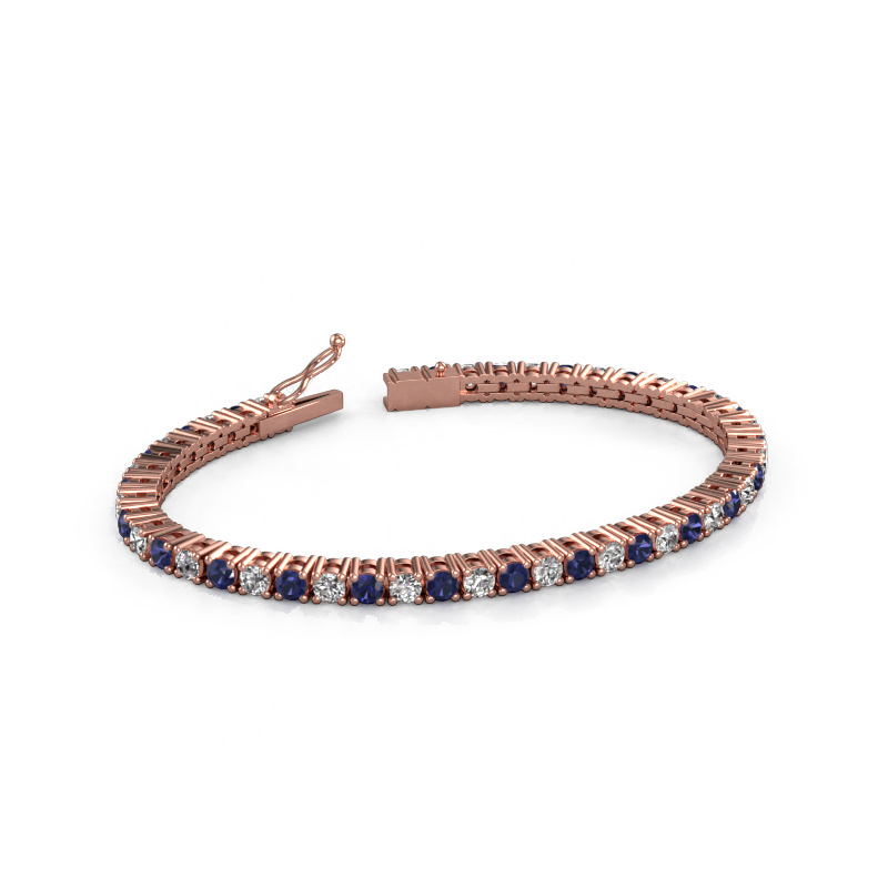 Bild von Tennisarmband Karin 3.5 mm 585 Roségold Zirkonia 3.5 mm