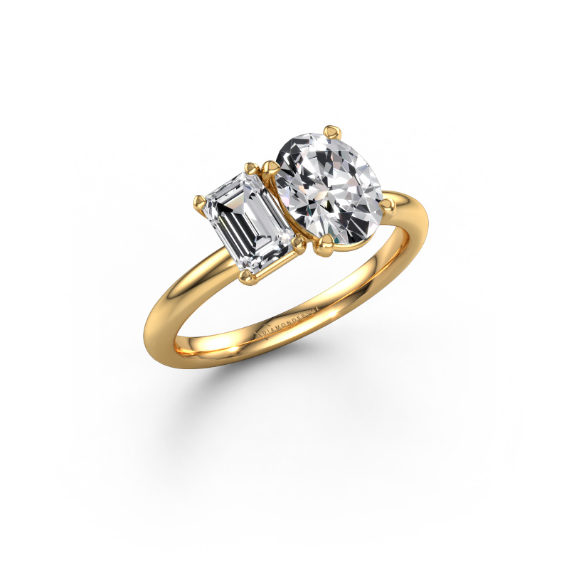 Bild von Verlobungsring Toi et Moi OVL-EME 585 Gold Diamant 1.80 crt