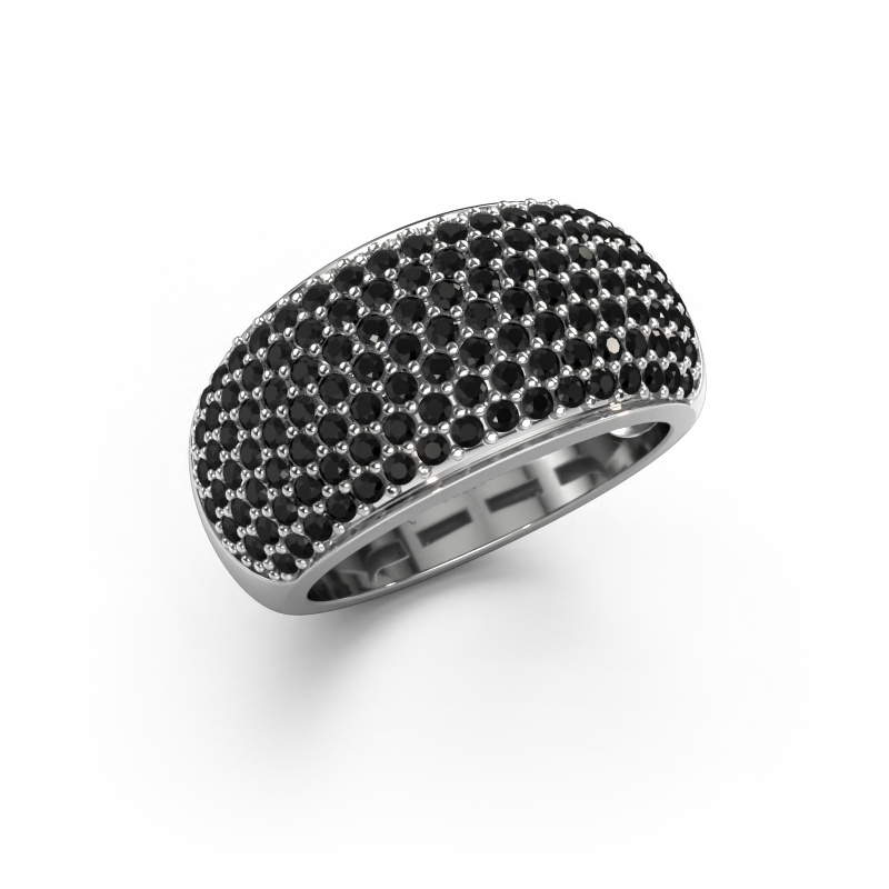 Image of Ring Kati 950 platinum Black diamond 1.44 crt