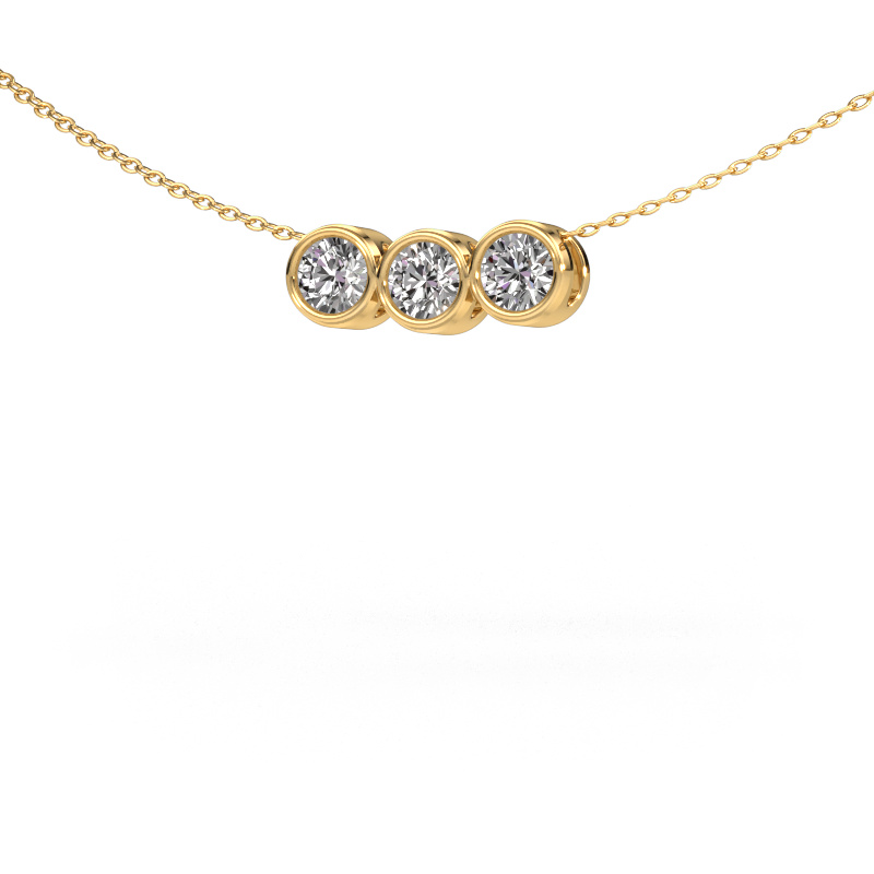 Bild von Kette Kim 3 585 Gold Lab-grown Diamant 0.75 crt