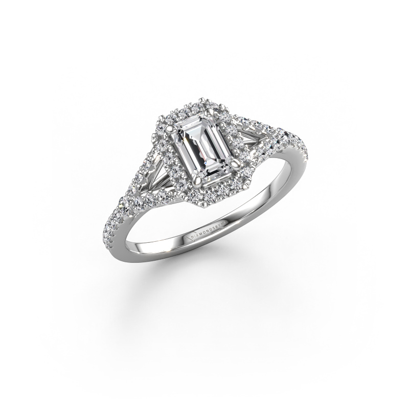 Bild von Verlobungsring Kimber EME 950 Platin Diamant 1.036 crt