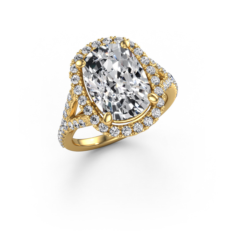 Image of Engagement ring Kimber CSH 585 gold Lab grown diamond 5.68 crt
