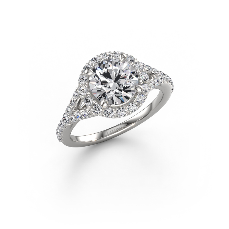 Bild von Verlobungsring Kimber RND 950 Platin Lab-grown Diamant 2.010 crt