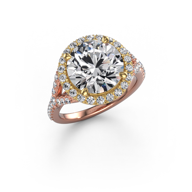 Bild von Verlobungsring Kimber RND 585 Roségold Lab-grown Diamant 4.65 crt