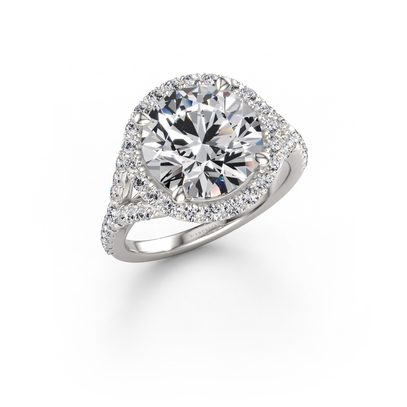 Bild av Förlovningsring Kimber RND 585 vitt guld Diamant 4.65 crt