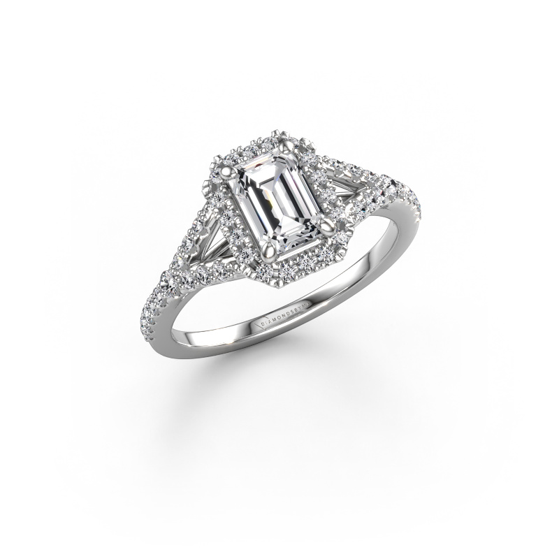 Bild von Verlobungsring Kimber EME 950 Platin Lab-grown Diamant 1.236 crt