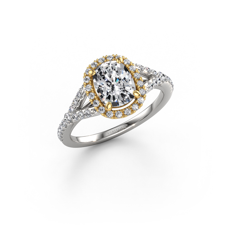 Afbeelding van Verlovingsring Kimber CSH 585 witgoud Diamant 1.589 crt