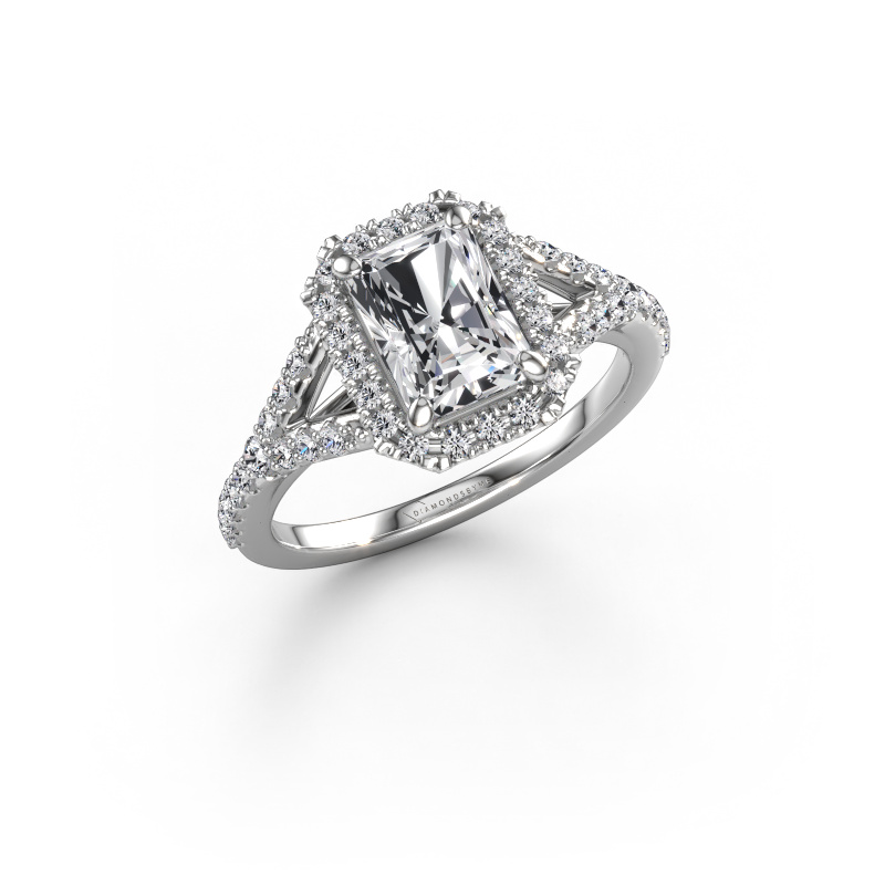 Bild von Verlobungsring Kimber RAD 950 Platin Diamant 1.905 crt