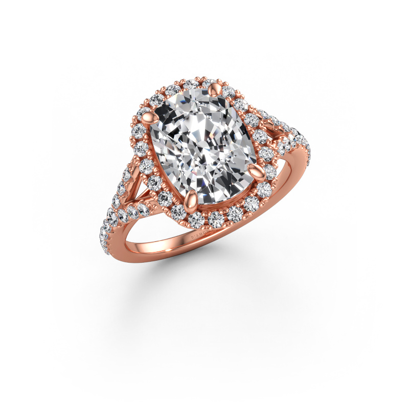 Immagine di Anello di fidanzamento Kimber CSH 585 oro rosa Diamante lab grown 3.534 crt