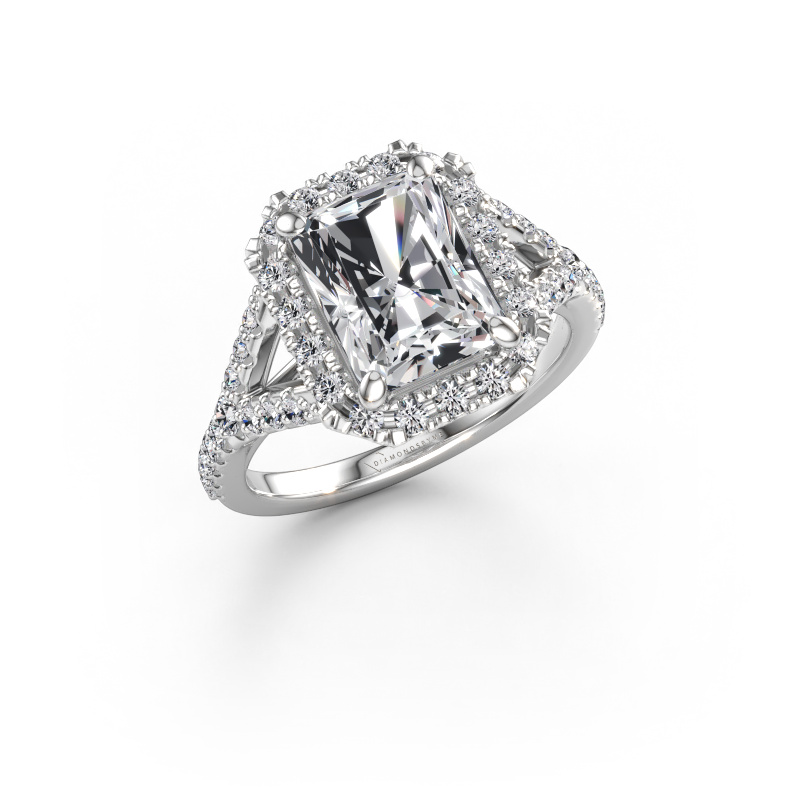 Immagine di Anello di fidanzamento Kimber RAD 950 platino Diamante lab grown 3.09 crt