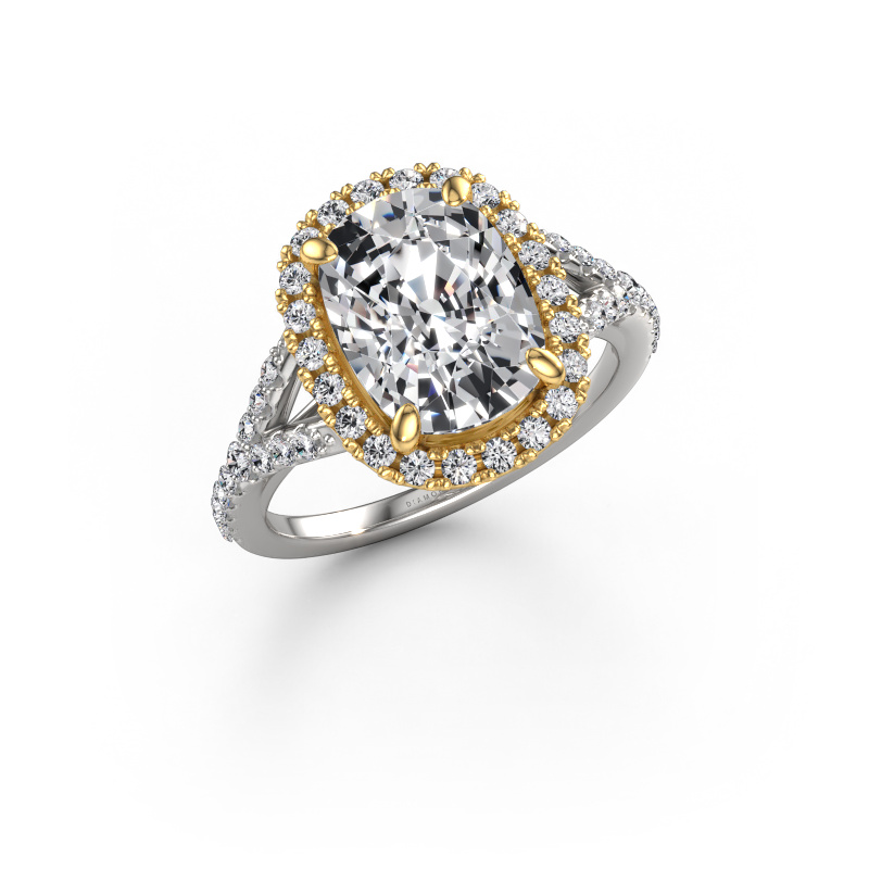 Image of Engagement ring Kimber CSH 585 white gold Lab-grown diamond 3.534 crt