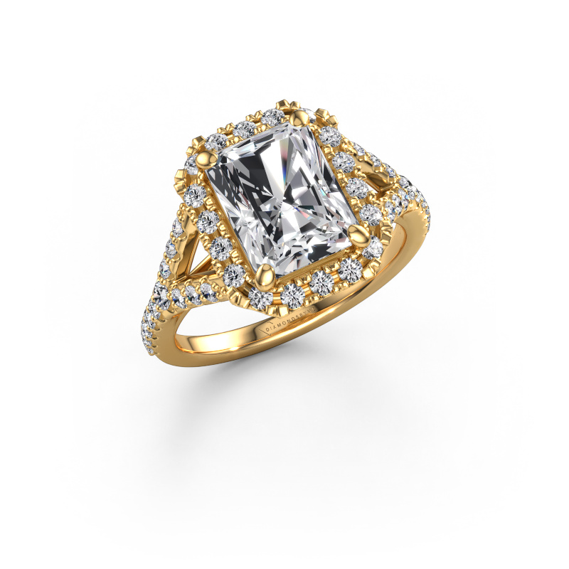 Image of Engagement ring Kimber RAD 585 gold Diamond 3.09 crt