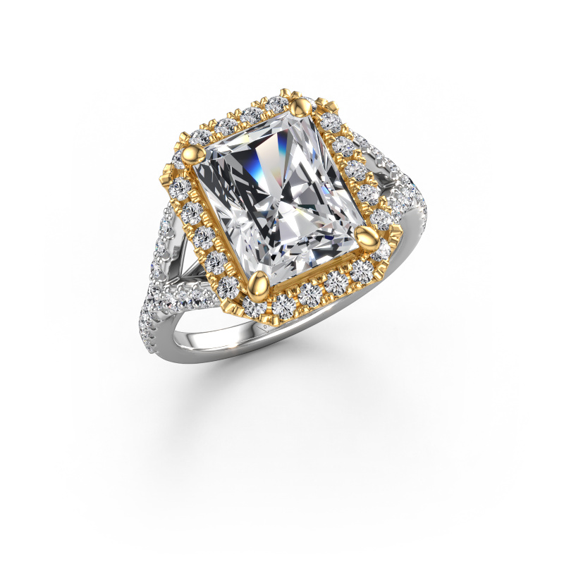 Bild von Verlobungsring Kimber RAD 585 Weißgold Lab-grown Diamant 4.15 crt