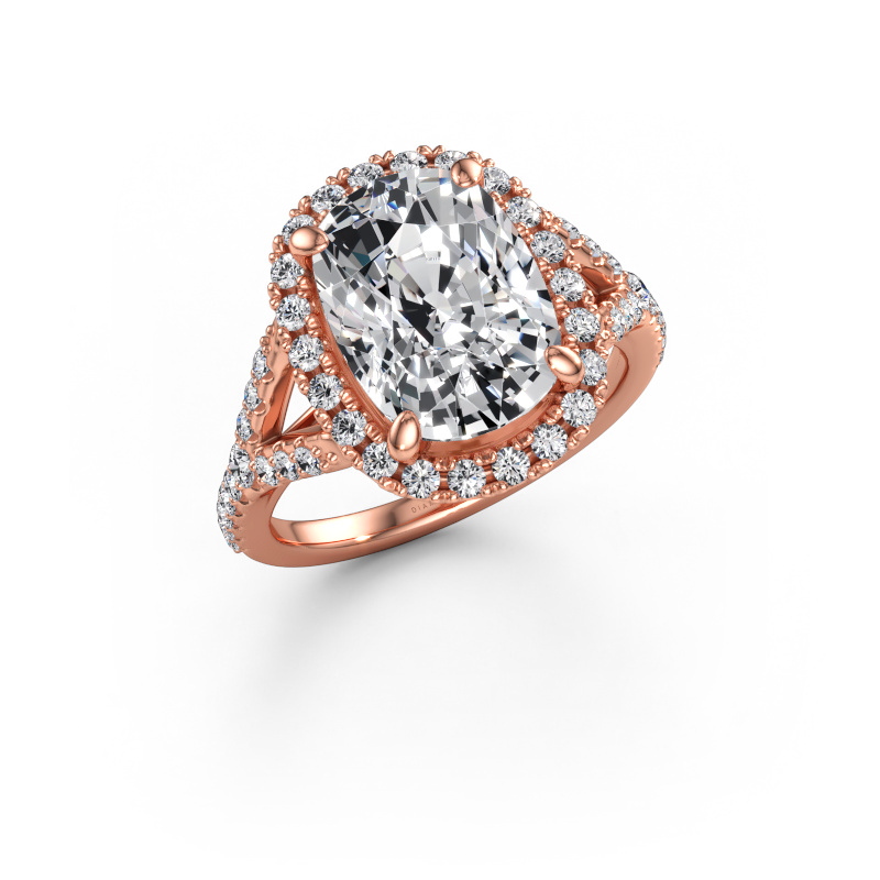 Bild av Förlovningsring Kimber CSH 585 roséguld Labbodlad diamant 4.65 crt