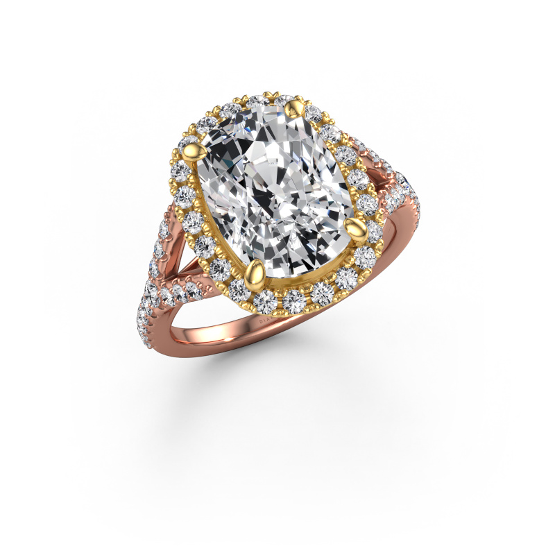 Image of Engagement ring Kimber CSH 585 rose gold Lab-grown diamond 4.65 crt