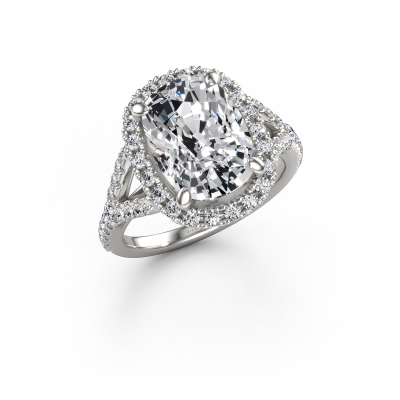 Image of Engagement ring Kimber CSH 950 platinum Lab-grown diamond 4.65 crt