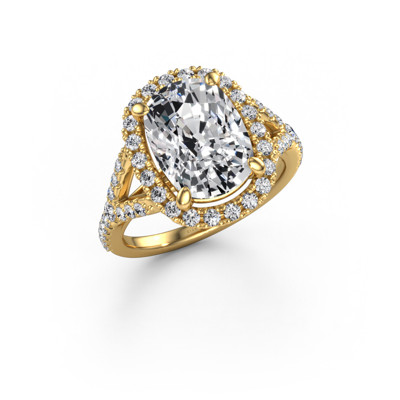 Image of Engagement ring Kimber CSH 585 gold Lab grown diamond 4.65 crt