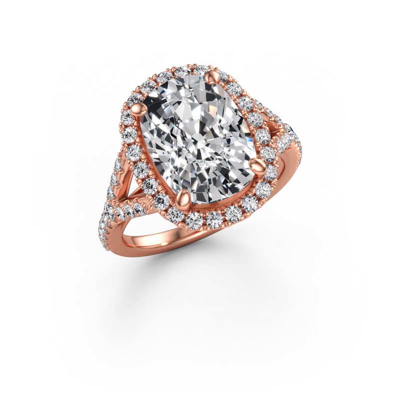 Immagine di Anello di fidanzamento Kimber CSH 585 oro rosa Diamante lab grown 5.18 crt