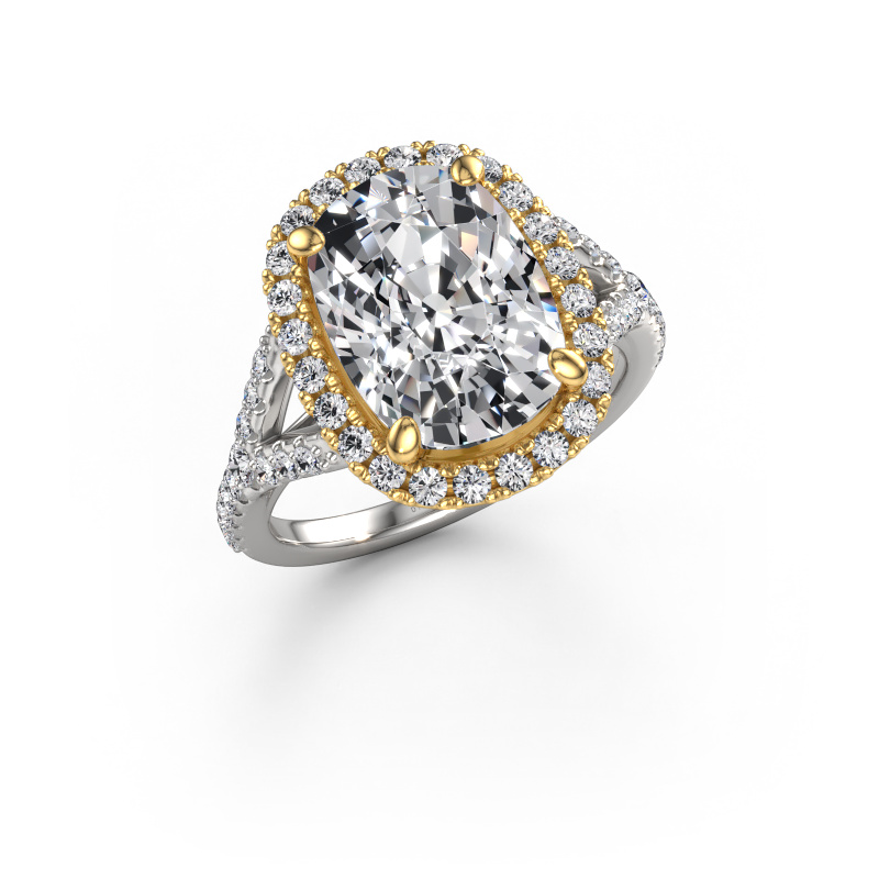Image of Engagement ring Kimber CSH 585 white gold Lab-grown diamond 5.18 crt