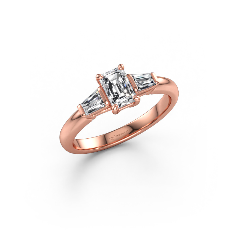 Immagine di Anello di fidanzamento Kina EME 585 oro rosa Diamante 1.02 crt