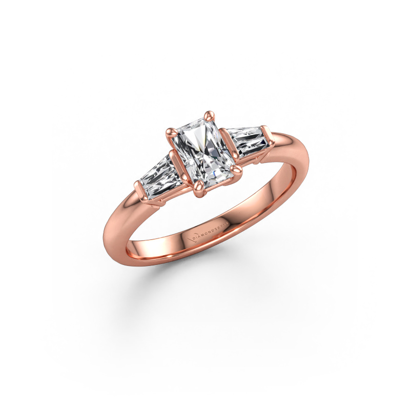 Bild av Förlovningsring Kina RAD 585 roséguld Diamant 0.97 crt