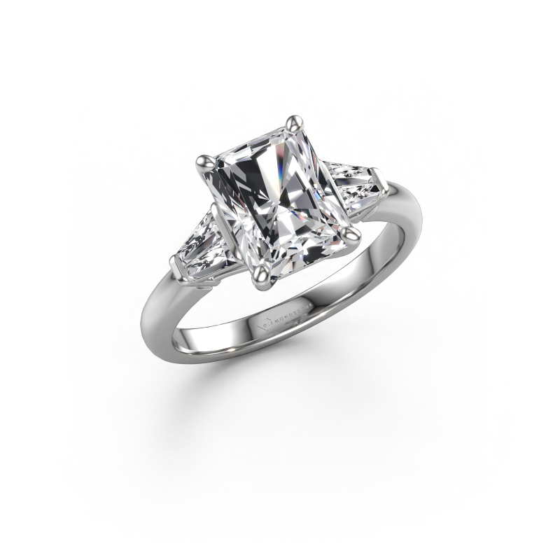 Image de Bague de fiançailles Kina RAD 950 platine Diamant 2.90 crt