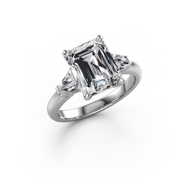 Bild von Verlobungsring Kina EME 950 Platin Lab-grown Diamant 3.90 crt