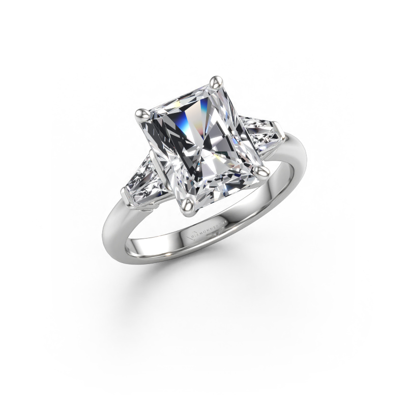 Immagine di Anello di fidanzamento Kina RAD 950 platino Diamante lab grown 3.90 crt