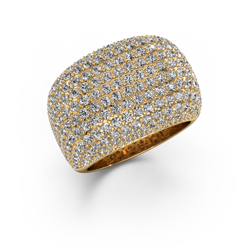 Image of Ring kira 585 gold Diamond 3.86 crt